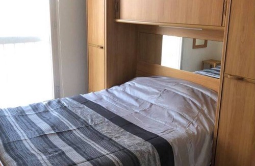 Saint-Hippolyte Apartment | Résidence Port Plage 2 with sea and Canigou views