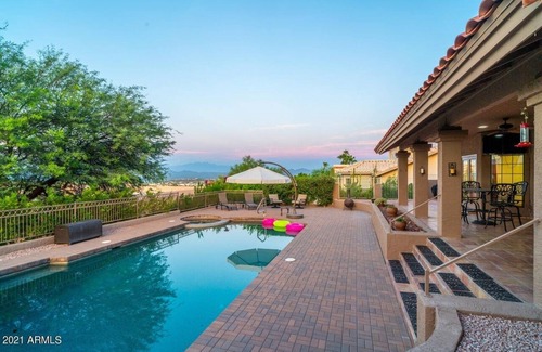 Fountain Hills House | Resort home with mountain views.
