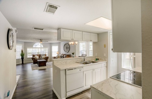 Royal Palm Bay Condo | Resort-like condo with pool, hot tub, tennis, & gym - WiFi, private W/D, Dogs OK