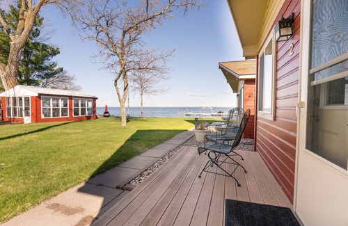 Battle Lake House | Resort Living on 175ft of Sandy Beach on Ottertail Lake, MN.- Cabin #3