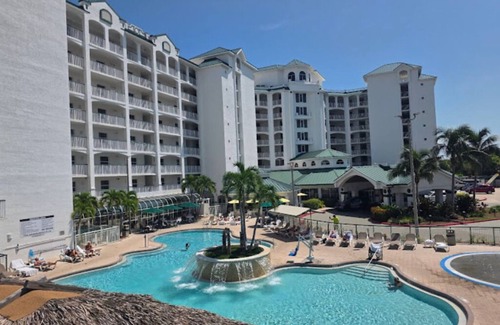 Cocoa Beach Condo | Resort on Cocoa Beach - Partial Oceanview Week Oct 25–Nov 01- 2BR, Balcony, Pool