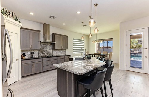 Lake Havasu City House | Resort Style Home | Swim Up Bar | Spa | Firepit