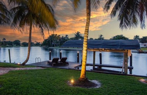 Lake Clarke Shores House | Resort-style sophisticated lakefront pool home!