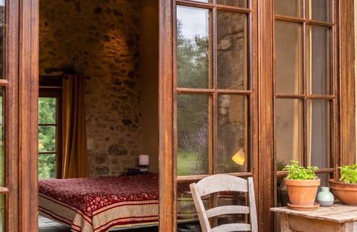 Saint-Marcory Other | Restored farmhouse with outside kitchen, private pool, views, privacy & comfort.