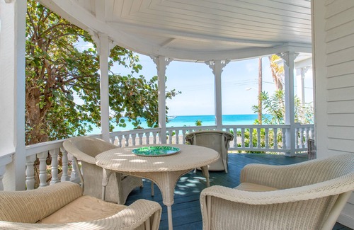 Governor's Harbour House | Restored Historic Waterfront Captains Home, Sunset Views, Walk to Beach