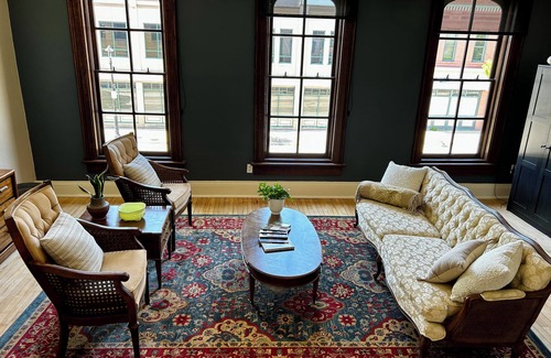 Milwaukee Apartment | Restored Historic Spinti Butcher Shop in Historic Brewers Hill Neighborhood