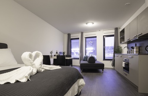 Municipality of Delft Apartment | Retreat to quite newly build apt center Delft