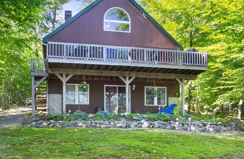 Lucerne-in-Maine Cabin | Retreat with Dock and Stunning Lake Views, Only 35 Miles from Bar Harbor