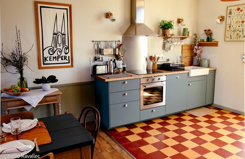Penmarch House | Retro style seaside house, La Torche surf spots, Pors Carn, pets allowed
