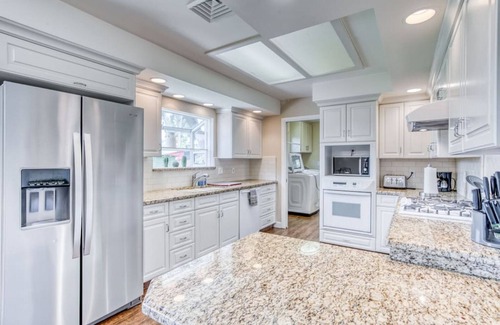 Fresno Apartment | Retro Vibes, Gazebo, Pet-Friendly Escape!