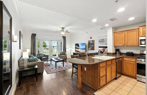 Reunion Condo | Reunion Condo Steps from the Pool!