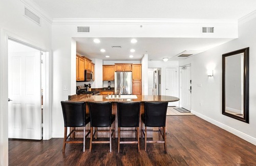 Reunion Condo | Reunion Condo Steps from the Pool!