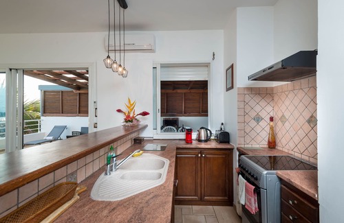 Saint-Pierre Apartment | REVE AUSTRAL T2D by the lagoon 60m2 terrace 180° sea view