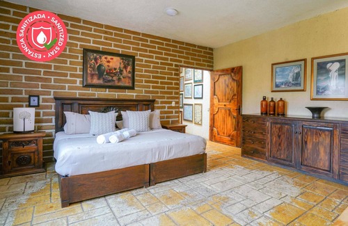 Santo Domingo House | Revitalization room with private terrace and pool