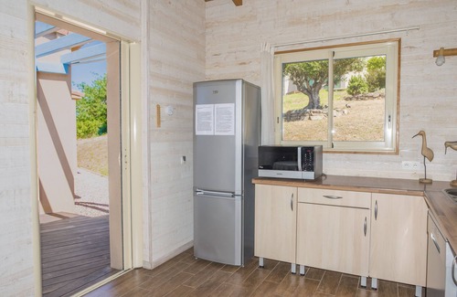 Calcatoggio Cottage | Ricciu cottage, ecological label and 3 ears of corn, sea and mountain views