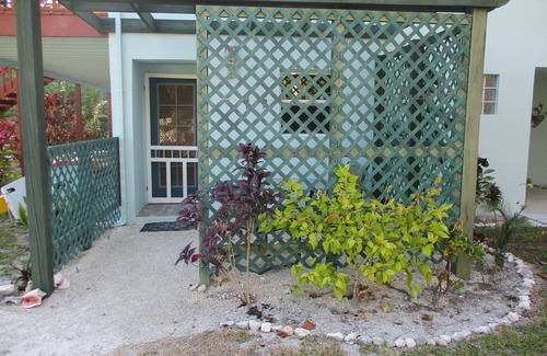 Great Exuma Apartment | Right on HOOPERS BAY BEACHFRONT our COMFORTABLE QUEEN BED STUDIO for 2