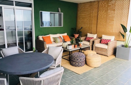 Radazul Apartment | Right on the beach quiet apartment with a large terrace