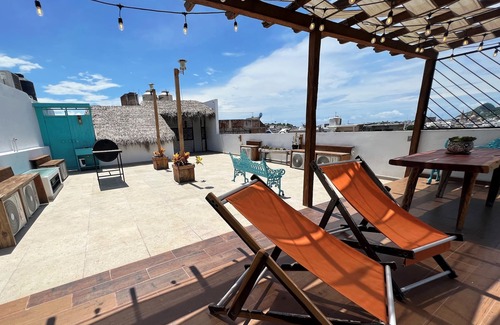 Mazatlan House | RINCON DE LIZ - Vista al mar y alberca.