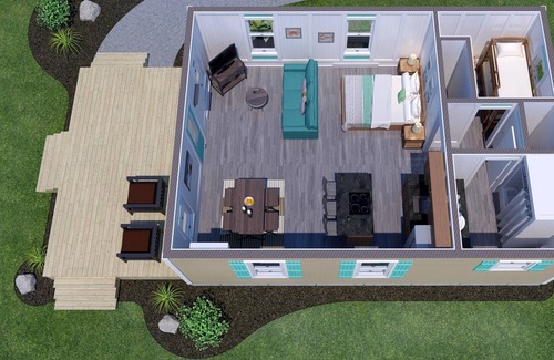 Jardineville Cottage | River Beachfront Bunkhouse