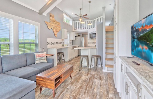 San Marcos House | River Rapids Hideaway - Tiny House with Blanco River Access!