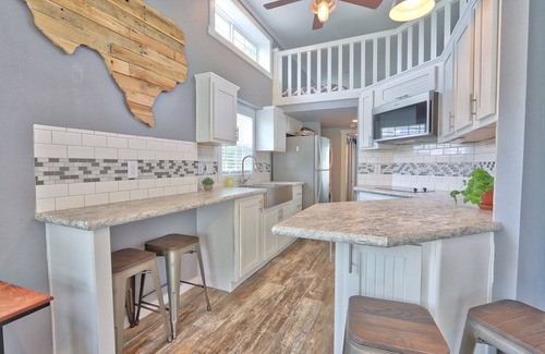 San Marcos House | River Rapids Hideaway - Tiny House with Blanco River Access!