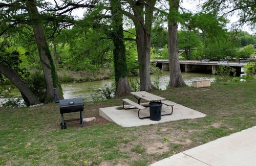 Kerrville Cabin | River View Deluxe King Cabin near Downtown #23