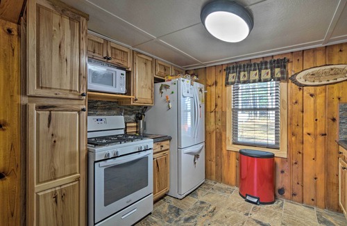 Grayling House | Riverfront Grayling Retreat w/Fire Pit & Dock!