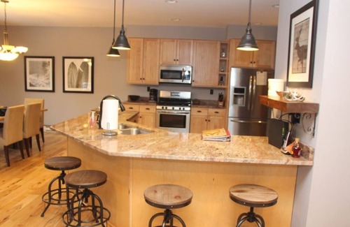 Lake Placid House | Riverfront home- In Town, walk to shopping and Olympic Center-Beautiful!