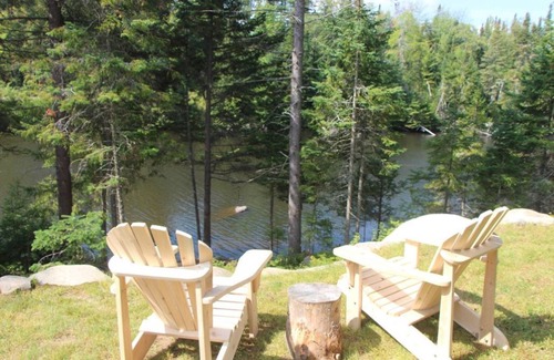 Lake Placid House | Riverfront home- In Town, walk to shopping and Olympic Center-Beautiful!