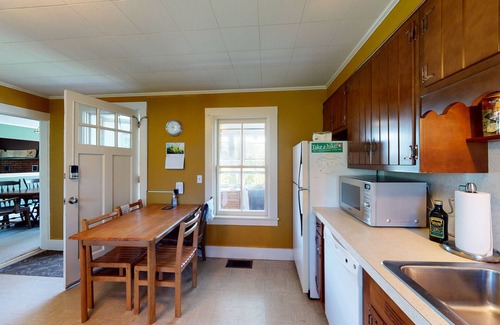 Montgomery Center House | Riverfront house walking distance to town with fireplace and w/d - dogs welcome