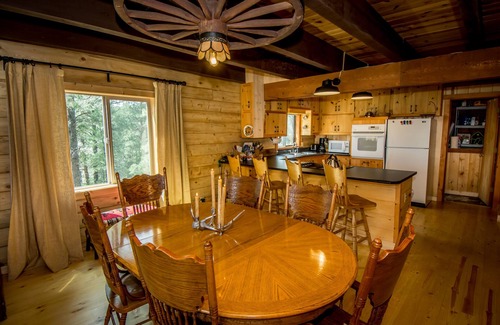 Pagosa Springs Cabin | Riverfront log cabin with picturesque view!