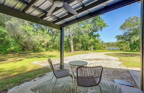 Foley Cabin | Riverfront Magnolia Springs Cabin Rental w/Grill
