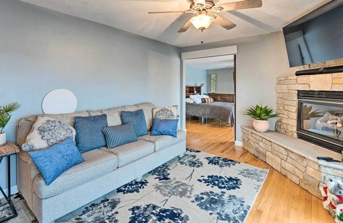 Rockford House | Riverfront Rockford Home w/ Fire Pit & Deck!