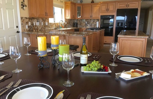 Bullhead City House | Riverfront w/lawn, jet ski dock, and boat dock. Views and spectacular Sunsets!