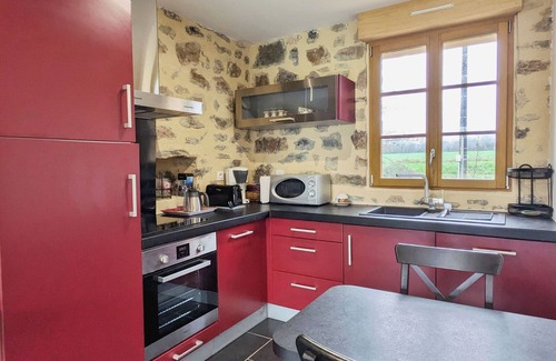 Saint-Georges-sur-Erve Cottage | Riverside Cottage with Fireplace, Fishing & Nature Trails - Sleeps 4