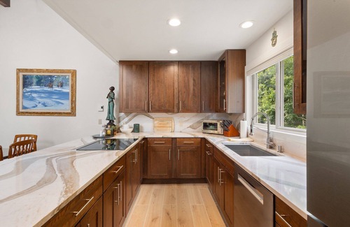 Telluride Apartment | Riverside Condo with Mountain and Town views and updated furnishings.