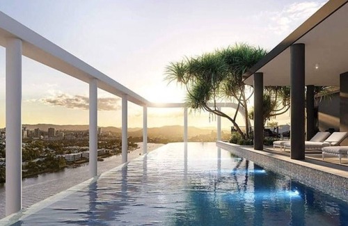 Eagle Farm Apartment | Riverside Luxe 2Bed Pool Parking