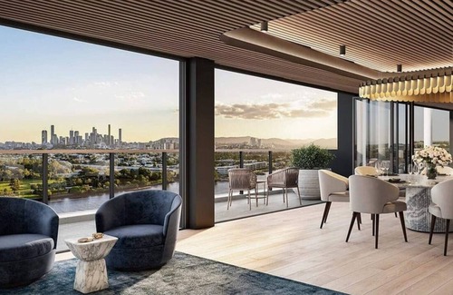 Eagle Farm Apartment | Riverside Luxe 2Bed Pool Parking