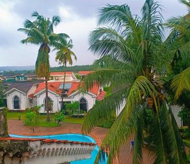 Arpora Apartment | Riviera palms 1 Luxury 1 BHK apartment with Swimmimg Pool view- Arpora - near baga beach