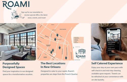 Arts/Warehouse District House | Roami at The Lola Near Bourbon St 3BR #54