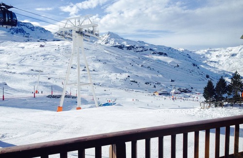 Val-Thorens Apartment | Roc de Péclet, Balcony facing south, At the foot of the slopes, 4/6 people, 2 bedrooms, separate WC