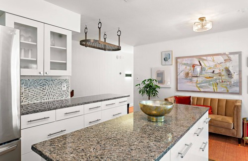 Round Rock House | Rock House Retreat w/hot tub and fireplace. Pet Friendly!