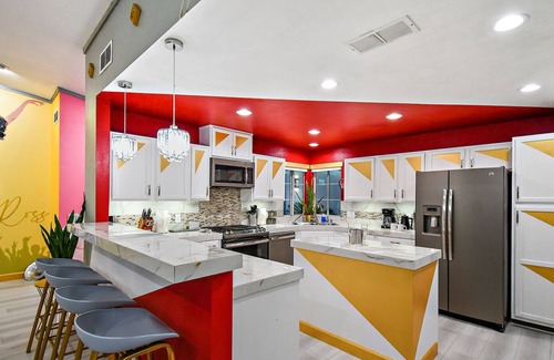 Bermuda Dunes House | Rock N Royalty: Pool, Spa, Fire Pit, Pool Table!