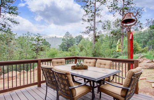 Green Mountain Falls House | Rockhaven Retreat with HOT TUB & EV Charger