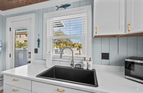 Garden City House | Rocks On The Side: Backyard Oasis – Steps to Sand, Private Pool!