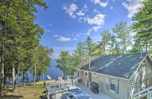Northeast Somerset Cabin | 'Rockwood Hills:’ Quiet Lakefront Retreat w/ Dock!
