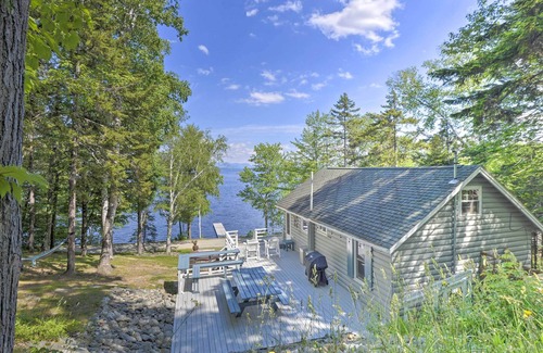 Northeast Somerset Cabin | 'Rockwood Hills:’ Quiet Lakefront Retreat w/ Dock!