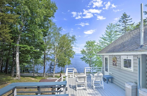 Northeast Somerset Cabin | 'Rockwood Hills:’ Quiet Lakefront Retreat w/ Dock!