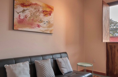 Ruta Independencia Apartment | Rojo: Stylish Oaxaca Apartment w/Terrace Views in Historic Center