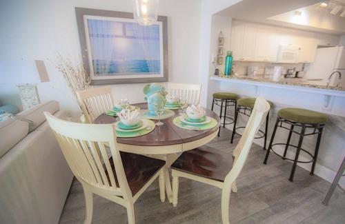 Panama City Beach Condo | Romance on the beach! VERY near Pier Park! 4 FREE Beach Chairs!